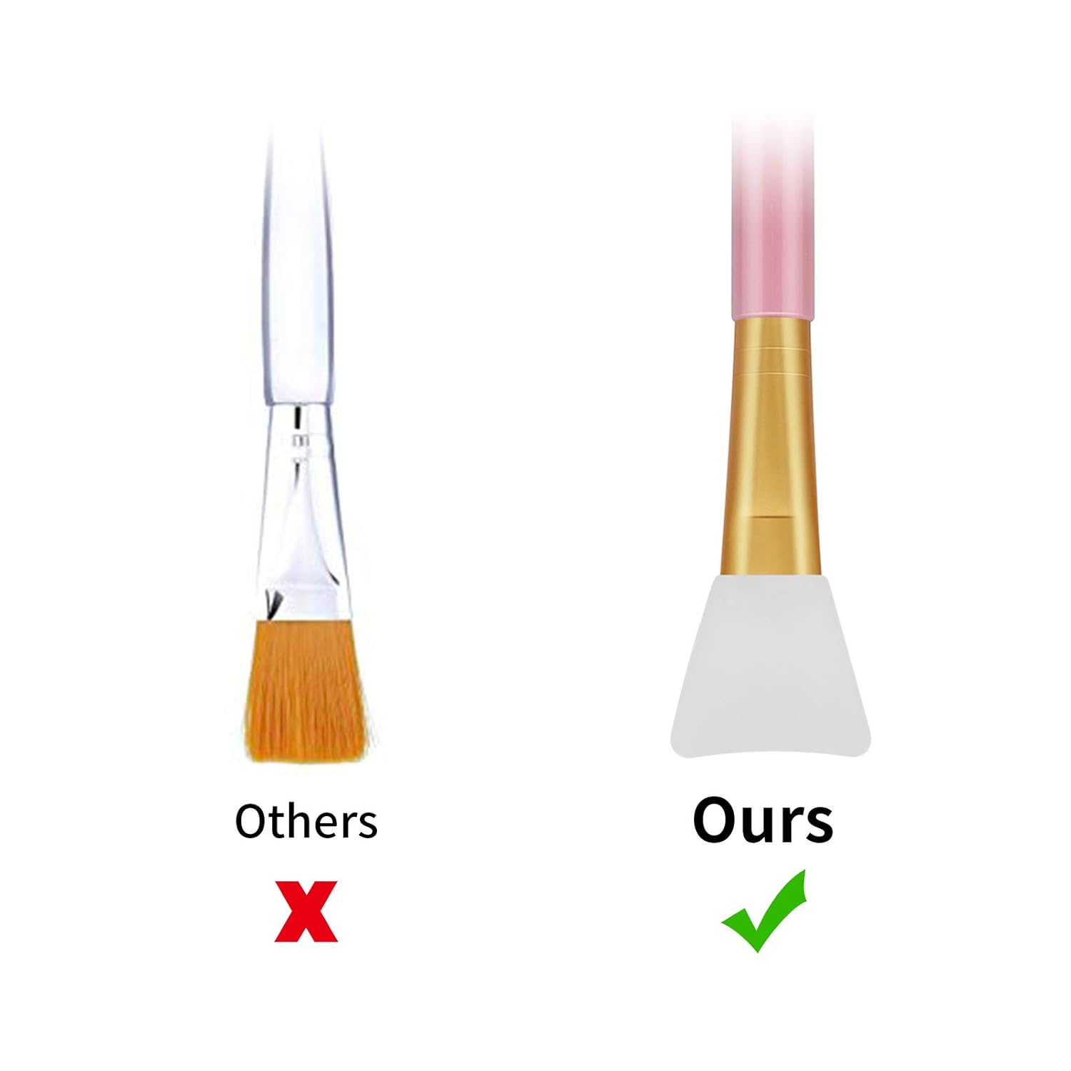 Reusable Silicone Face & Body Mask Applicator Brush