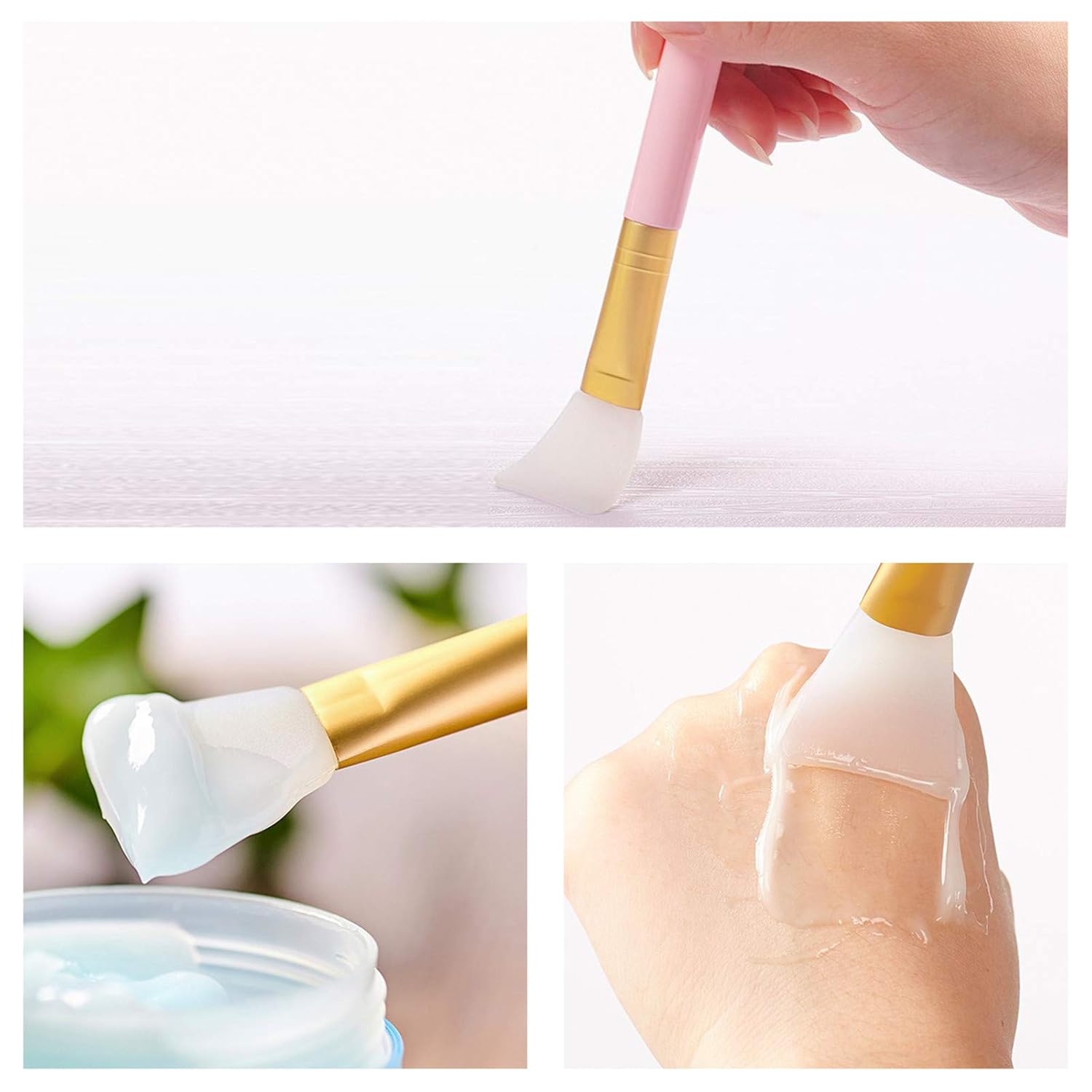 Reusable Silicone Face & Body Mask Applicator Brush