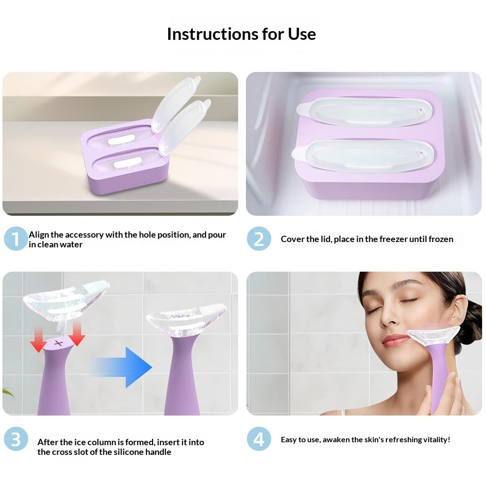 Silicone Ice Roller for a Smooth, Spa-Like Glow