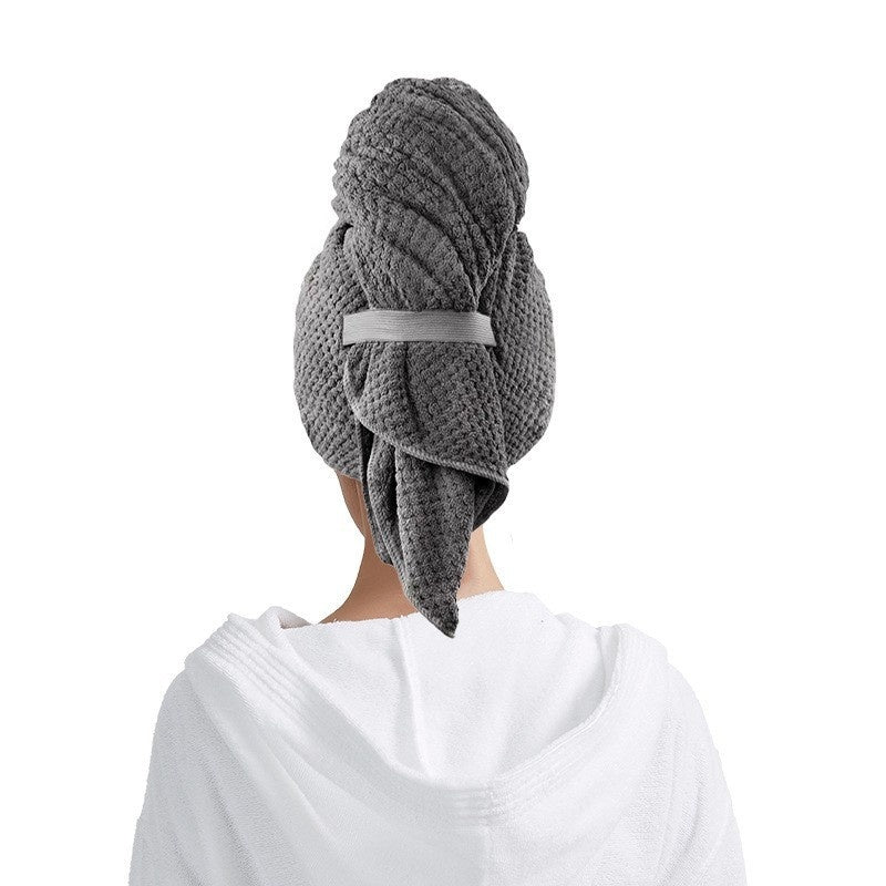 Gentle Microfiber Hair Towel for Frizz-Free, Healthy Hair