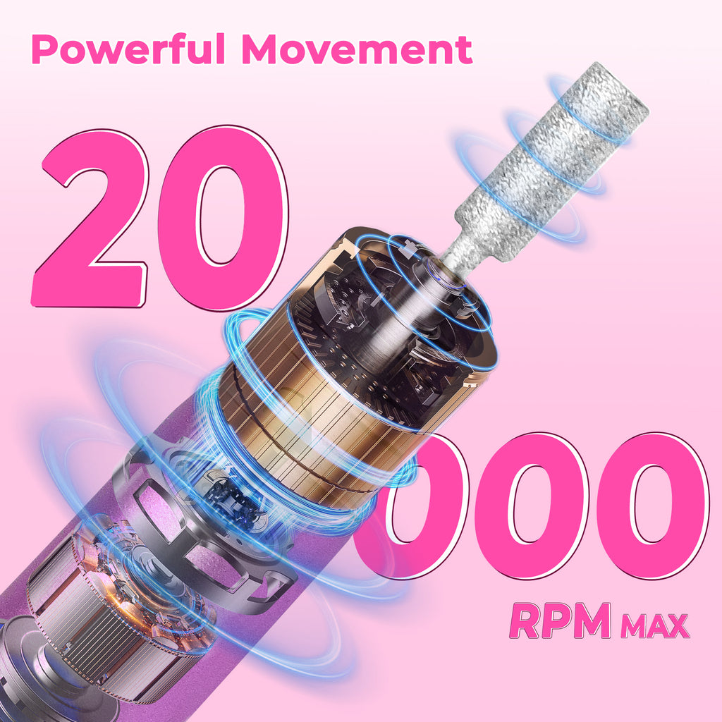 Portable Electric Nail Drill Kit for Salon-Quality Nails